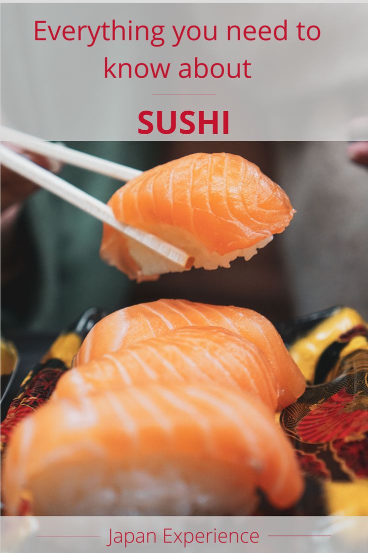 A symbol of Japanese culture, discover the history of Sushi 