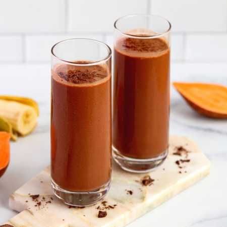 Chocolate Sweet Potato Smoothie 22