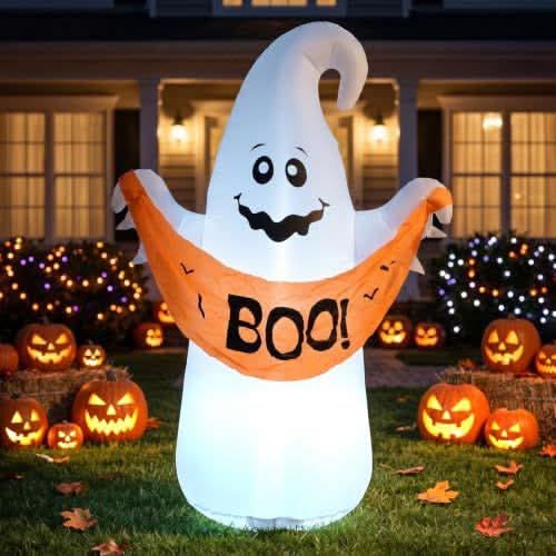 👻 Amazon has this 4 ft Halloween inflatable . 

#Halloween #
