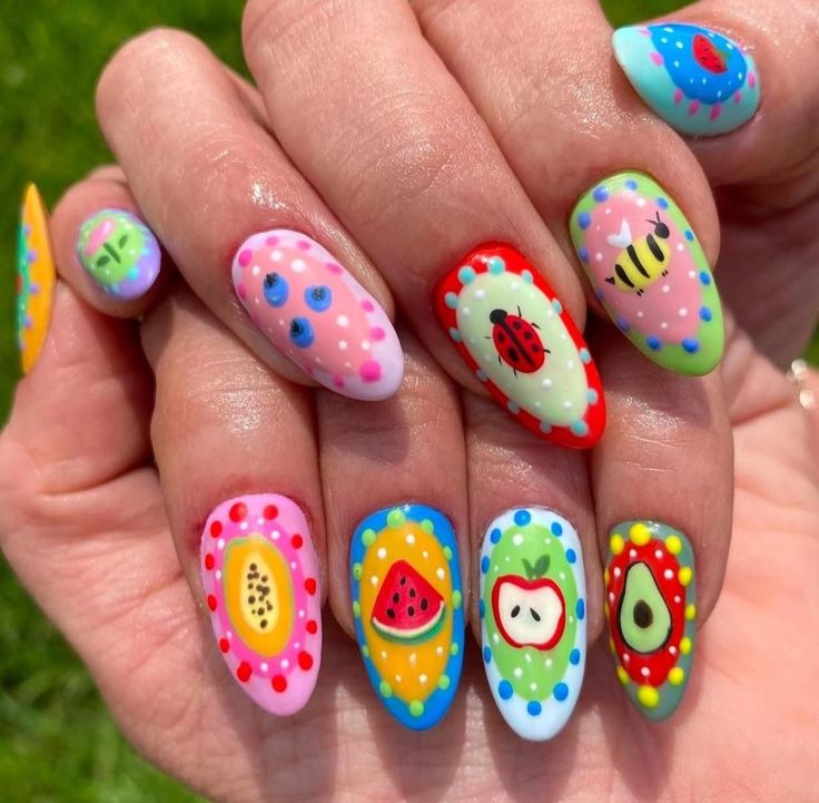 Depop Unisex Nails $42.00 #funky #nails