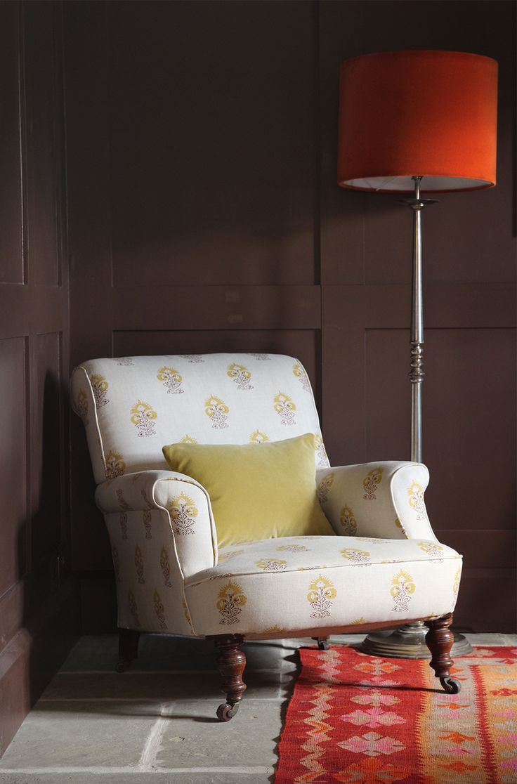A sweet little repeat printed floral motif to cheer up any r