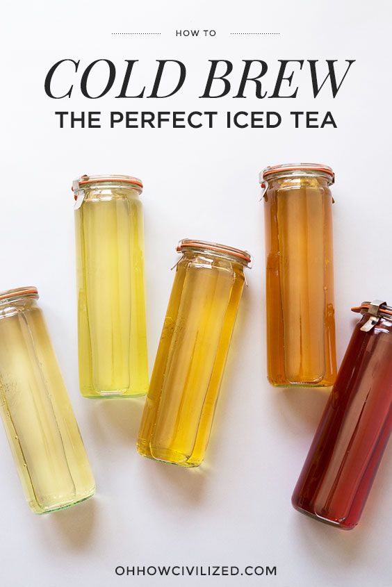 Perfect Iced Tea Recipe (Cold brew it!)
