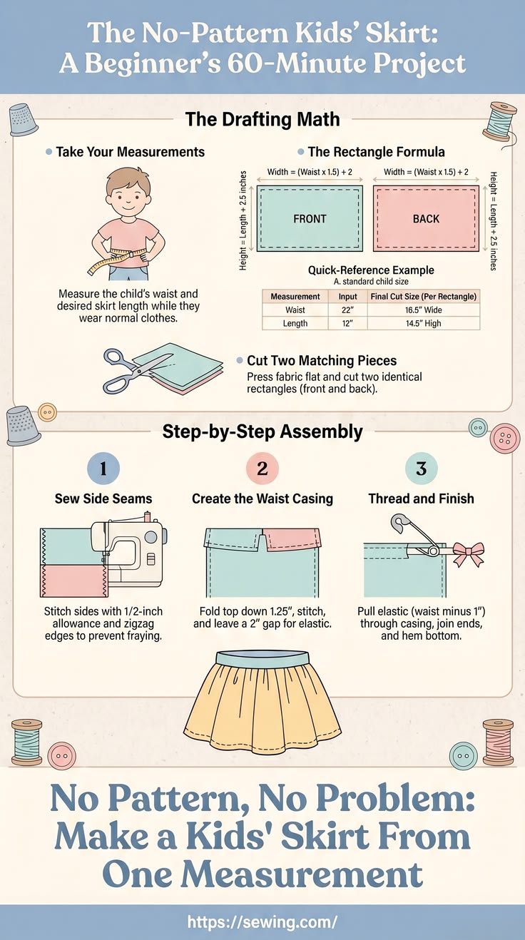 A complete beginner sewing guide for moms and grandmothers w