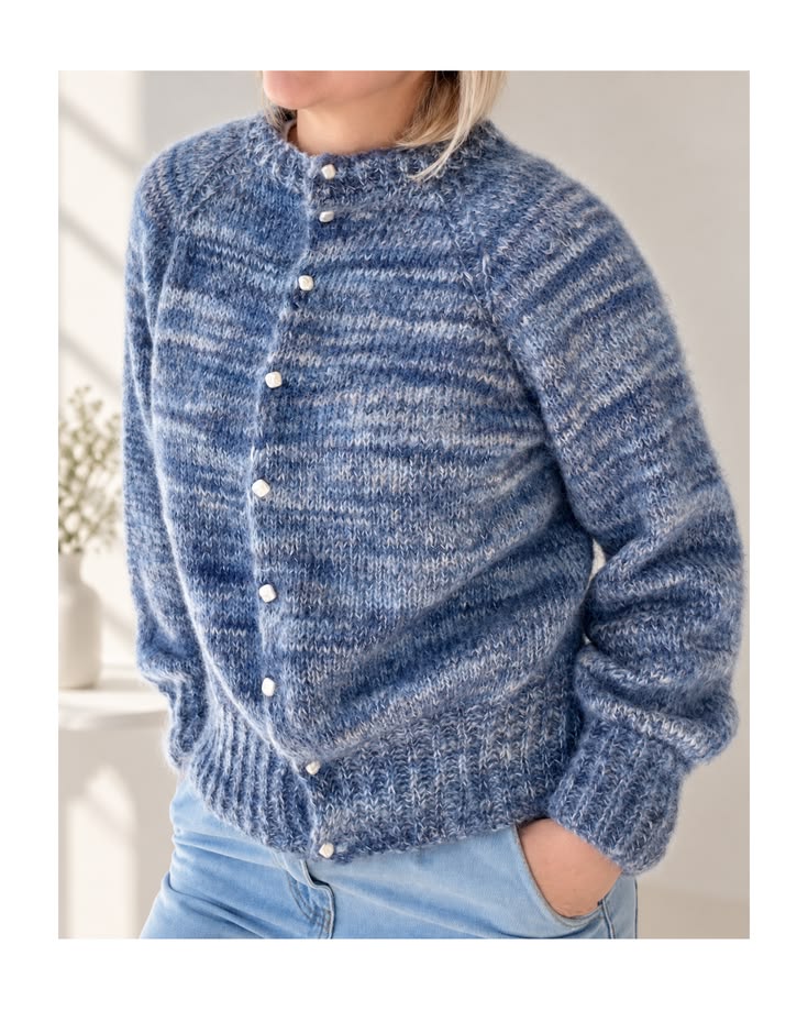 Soft, cozy and lightweight 🤍 The Seta Halo Cardigan is a top