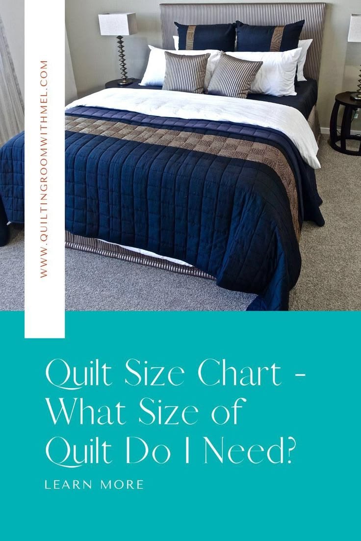 When it comes to making a quilt, size matters! Whether you’r