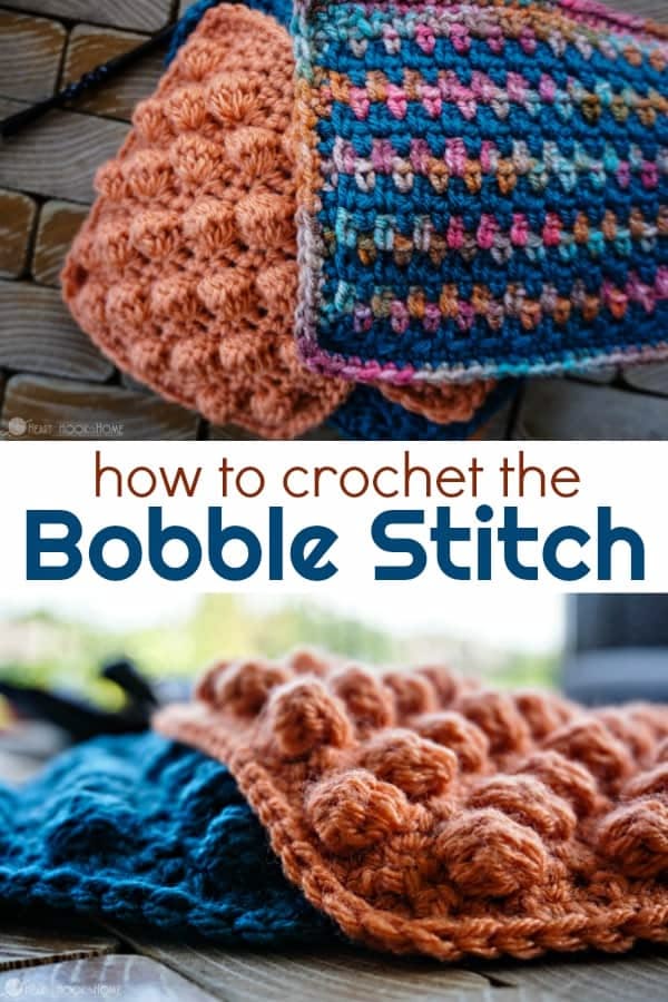 The Bobble Stitch is a fun crochet stitch that will add pizz