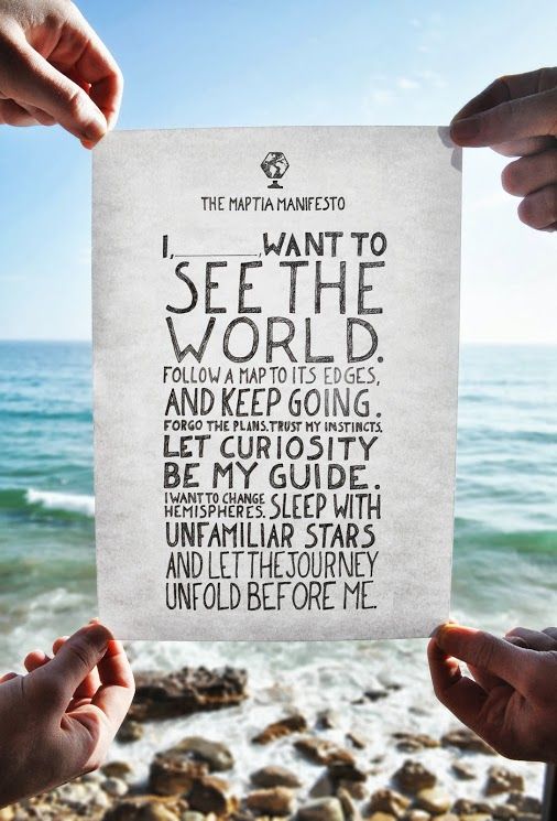 A great travel quote pin via @Anushka Verma. Always keep goi