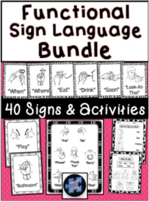 BEST SELLING PRODUCT!!! Includes 40 Functional Signs! ✧Visua