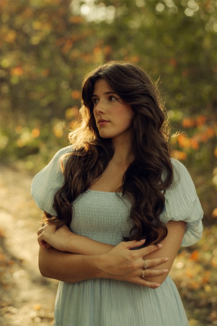 dreamy senior photos, nature senior session, storybook aesth