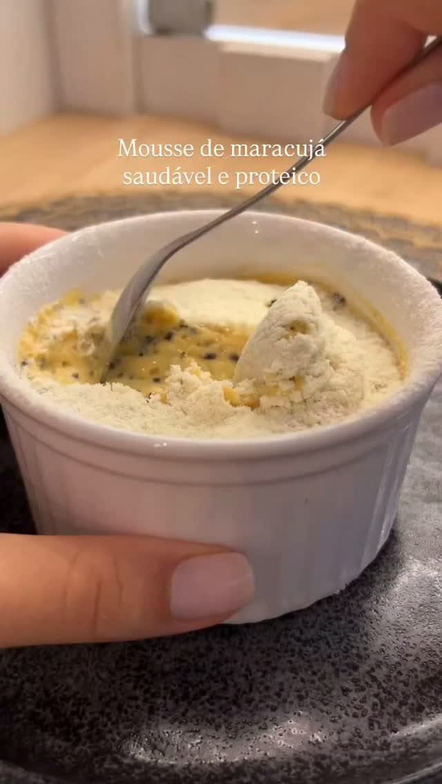 Melhor mousse de maracujá saudável da vida!

Se você quer em