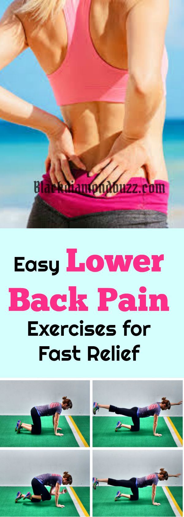 How to get rid of lower back pain fast - Here are 7 Best Low