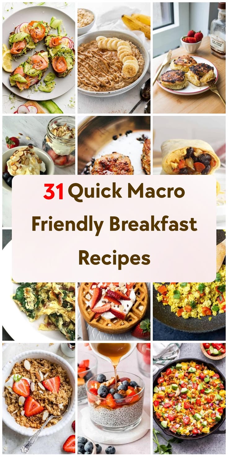 Start your day with healthy breakfast ideas that are quick, 