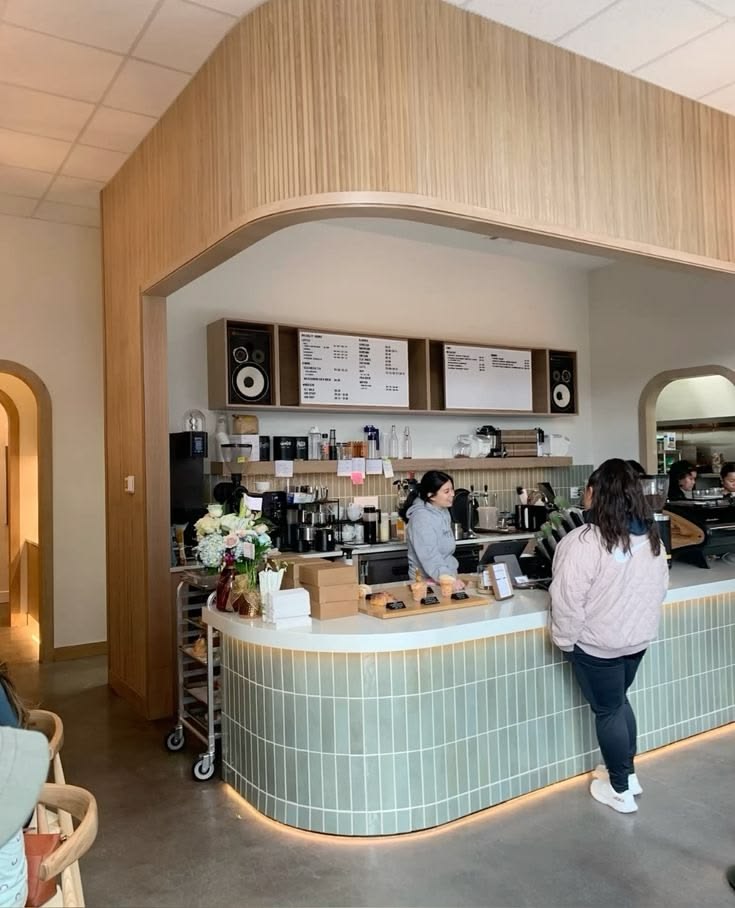 Design de Cafeteria Moderna