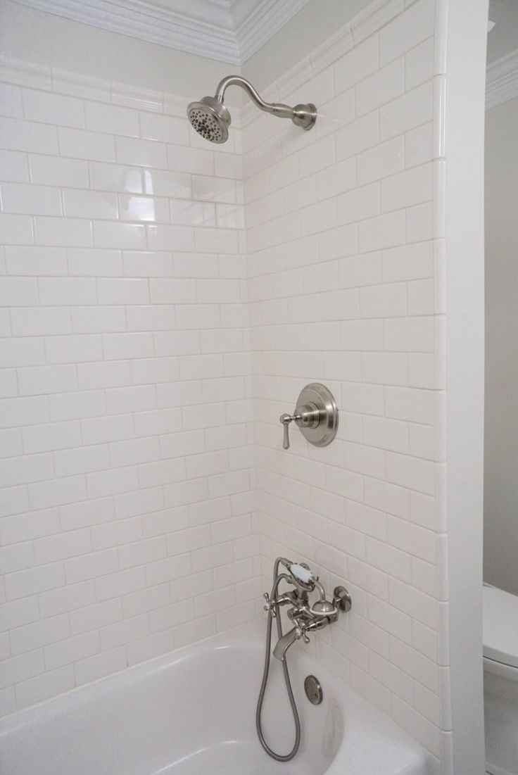 Shower and tub