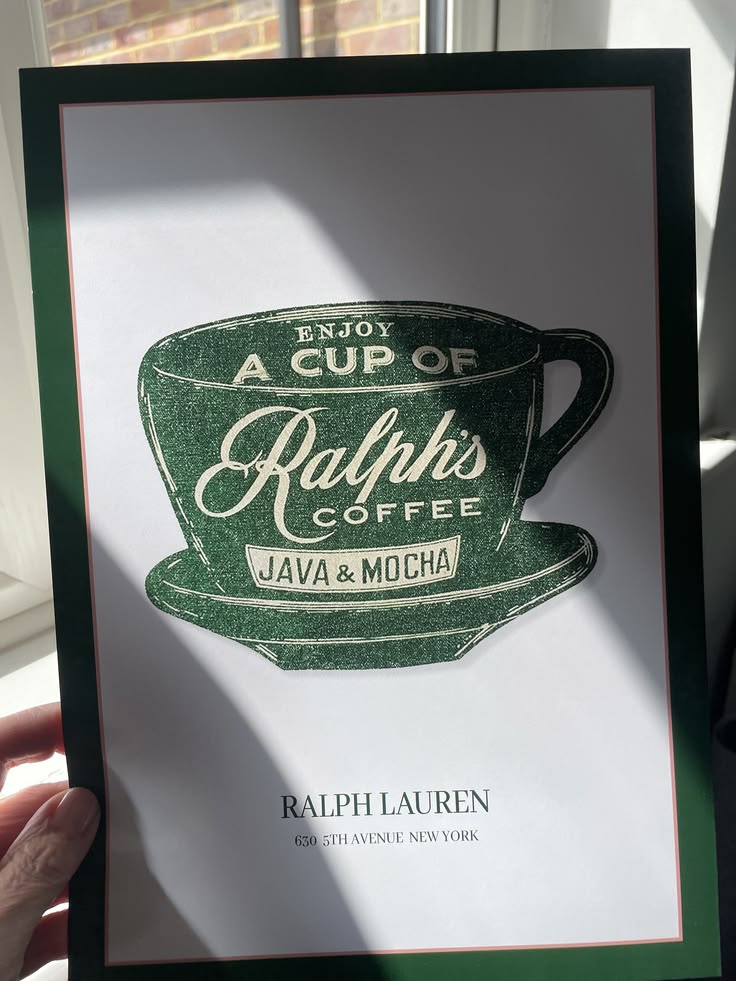 Cute Coffee Art Print NYC style