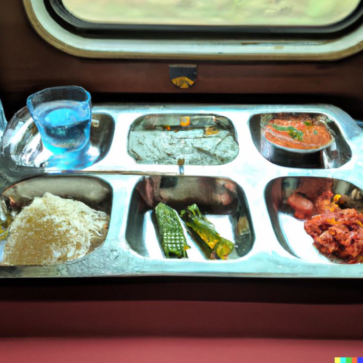 When ordering a vegetarian thali on a train, it's best to or