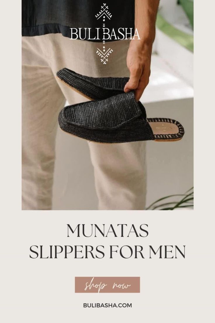 Munatas ​ ​Black By Bulibasha | Sustainable Footwear | Based
