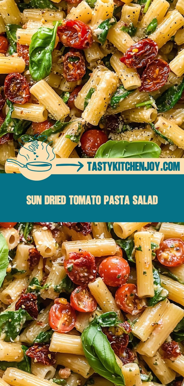 Discover the delightful Sun Dried Tomato Pasta Recipe that w