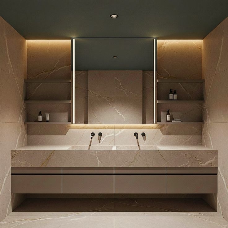 Um cliente nos pediu um banheiro que tivesse clima de spa, m