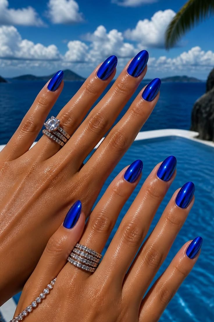 Unleash your creativity with bold nail colors this summer. O