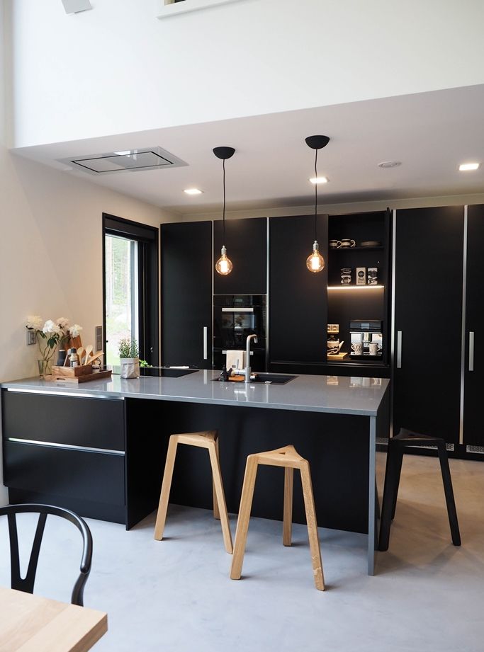 SEINÄJOEN ASUNTOMESSUT: KOHDE 33 LUMIANCE black kitchen scan