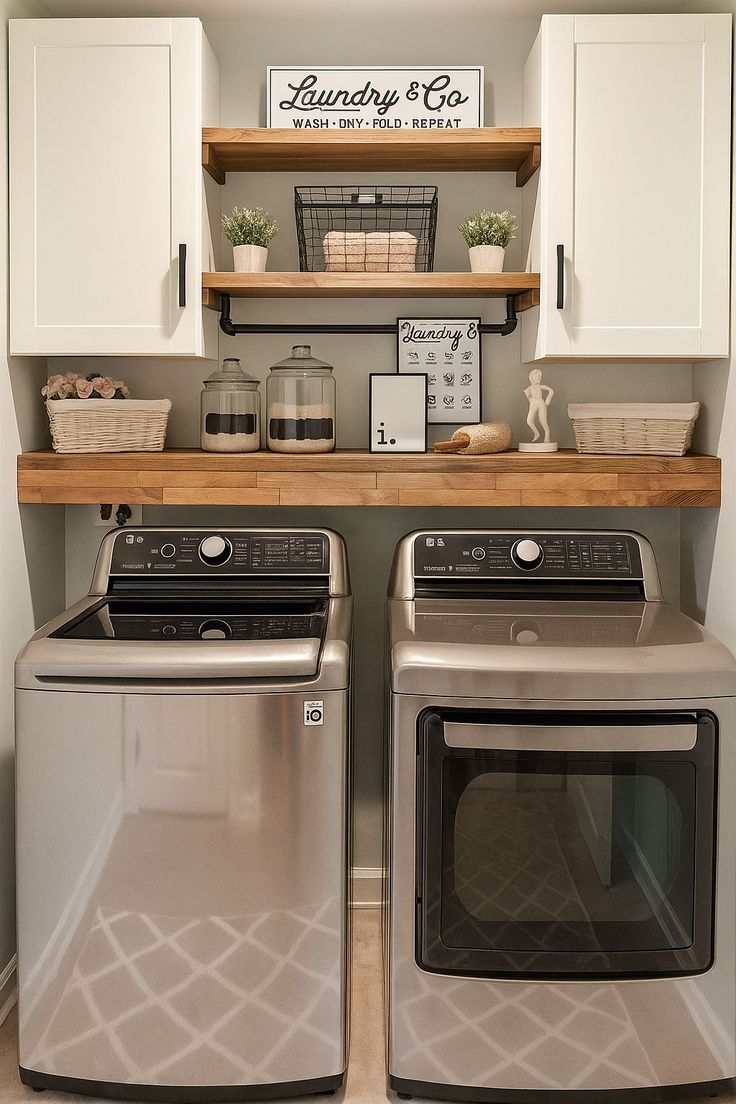 Laundry room ideas to transform tired chores into a stylish 