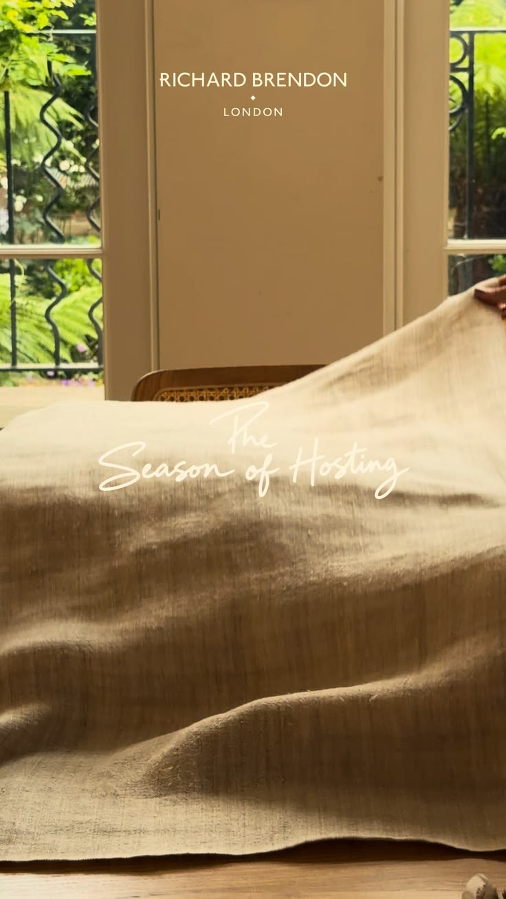 Setting the table for autumn hosting, one layer at a time. S