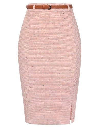 Limited-time deal: Kate Kasin Women Tweed Pencil Skirt, Knee