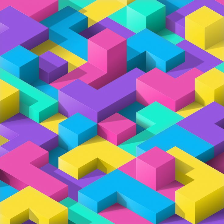 blockland #01 - isometric blocks | OpenSea