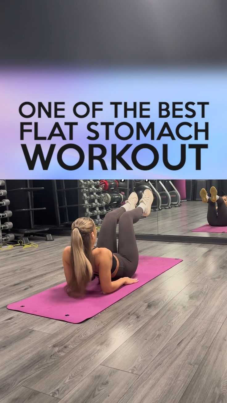 Looking to tone your midsection and achieve a flat stomach? 