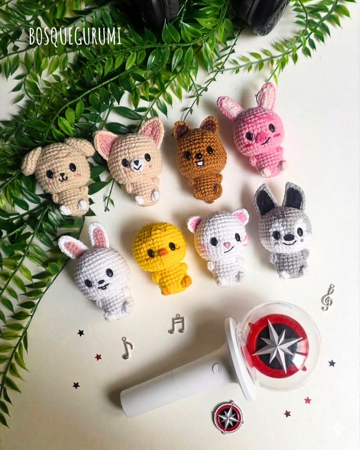 Stray Kids crochet patterns, SKZ amigurumi, SKZOO fanmande d