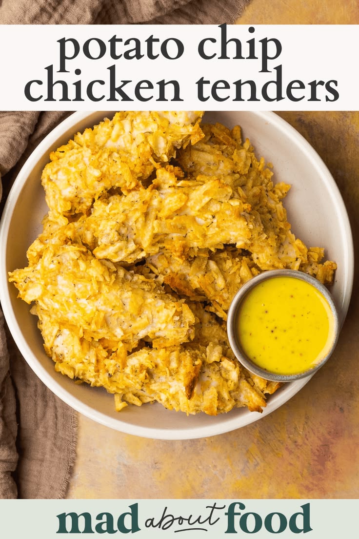 Potato Chip Chicken Tenders - Mad About Food