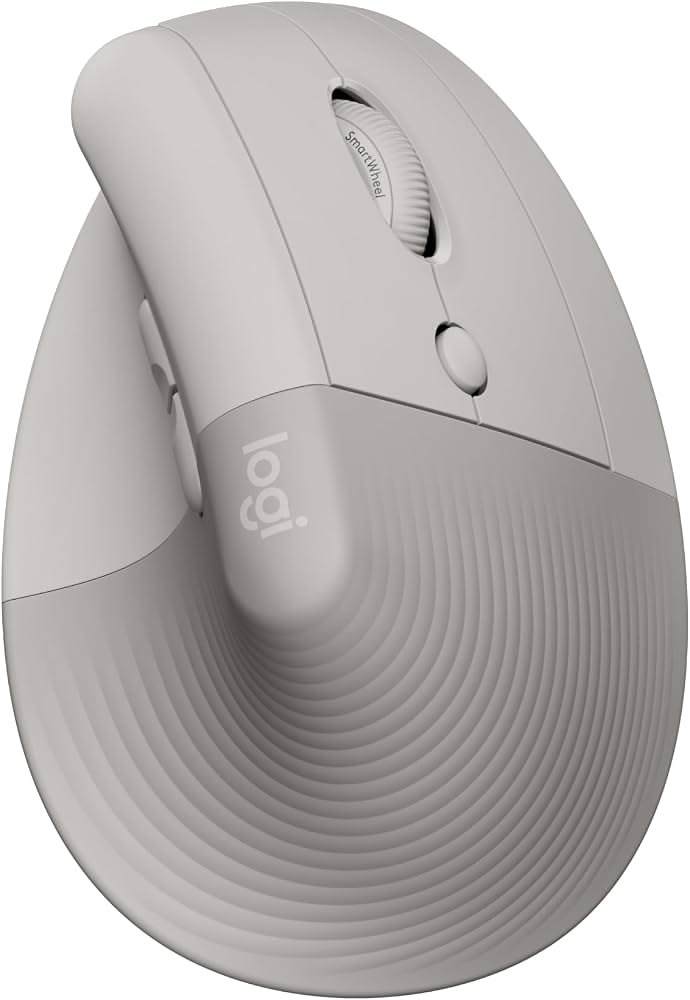Amazon.com: Logitech Lift Vertical Ergonomic Wireless Mouse 