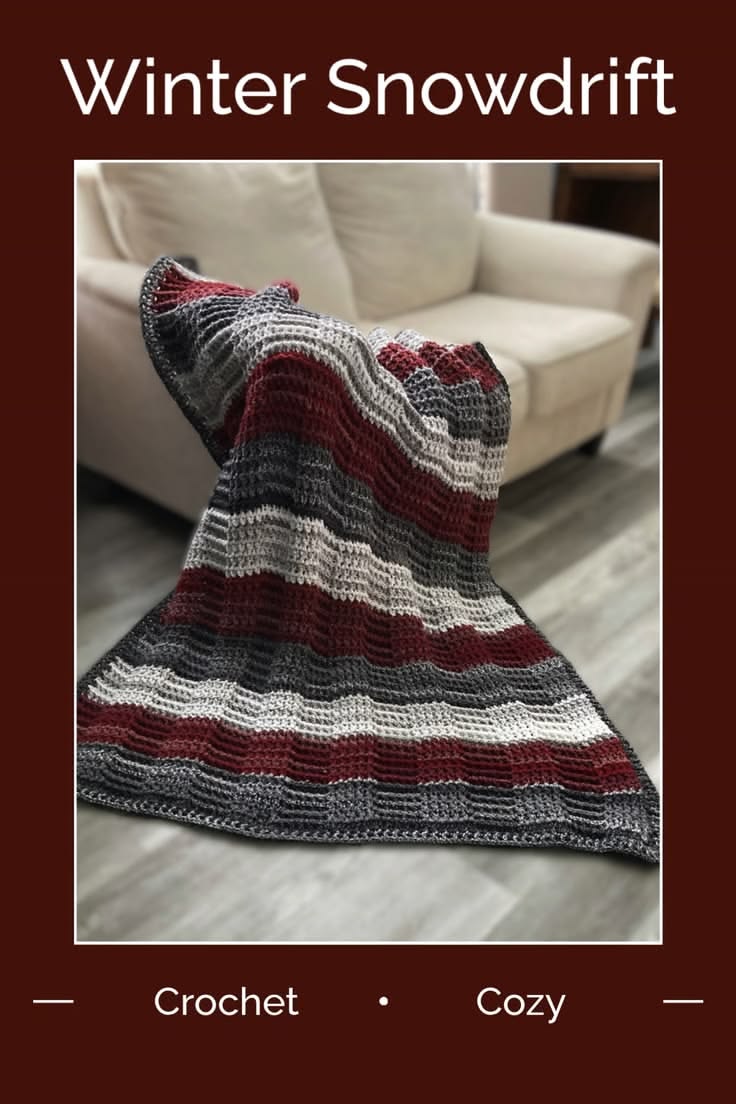 New free pattern on the website. The cream, burgundy, rose, 