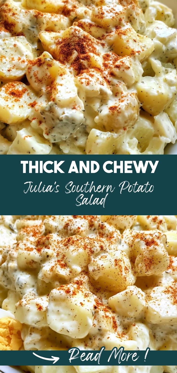 Discover Julia's Southern Potato Salad, the ultimate comfort