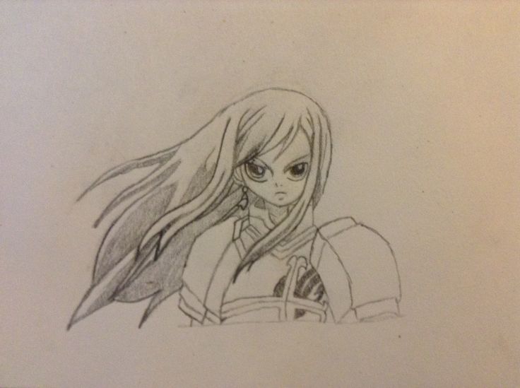 Erza, my favorite Fairy Tail character!