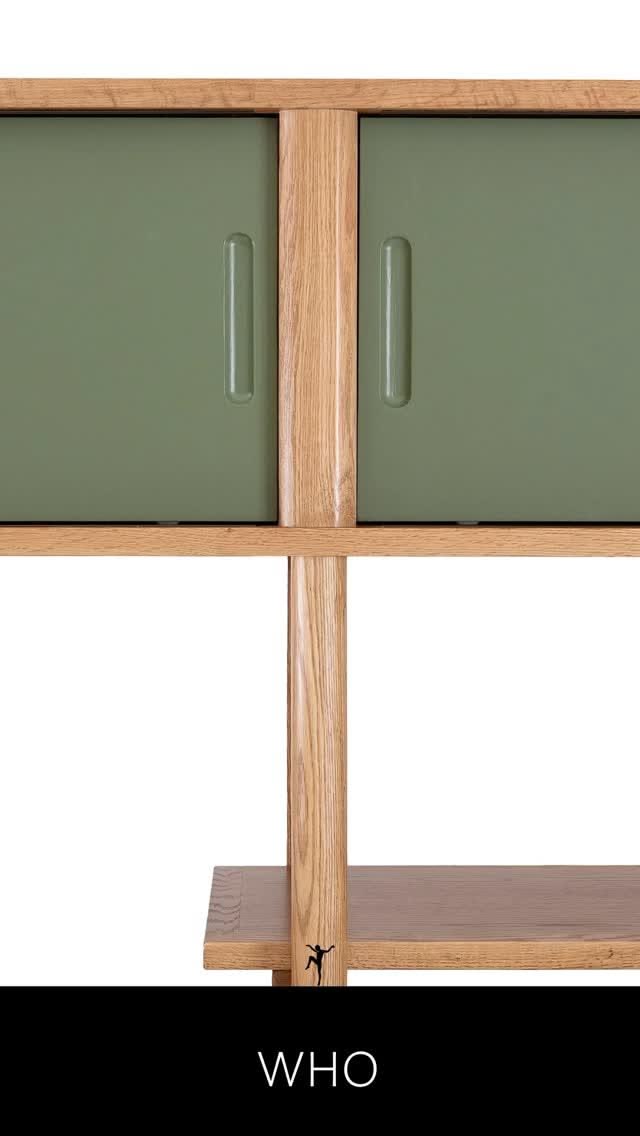 WHO Cabinet and Divider

A freestanding cabinet developed as