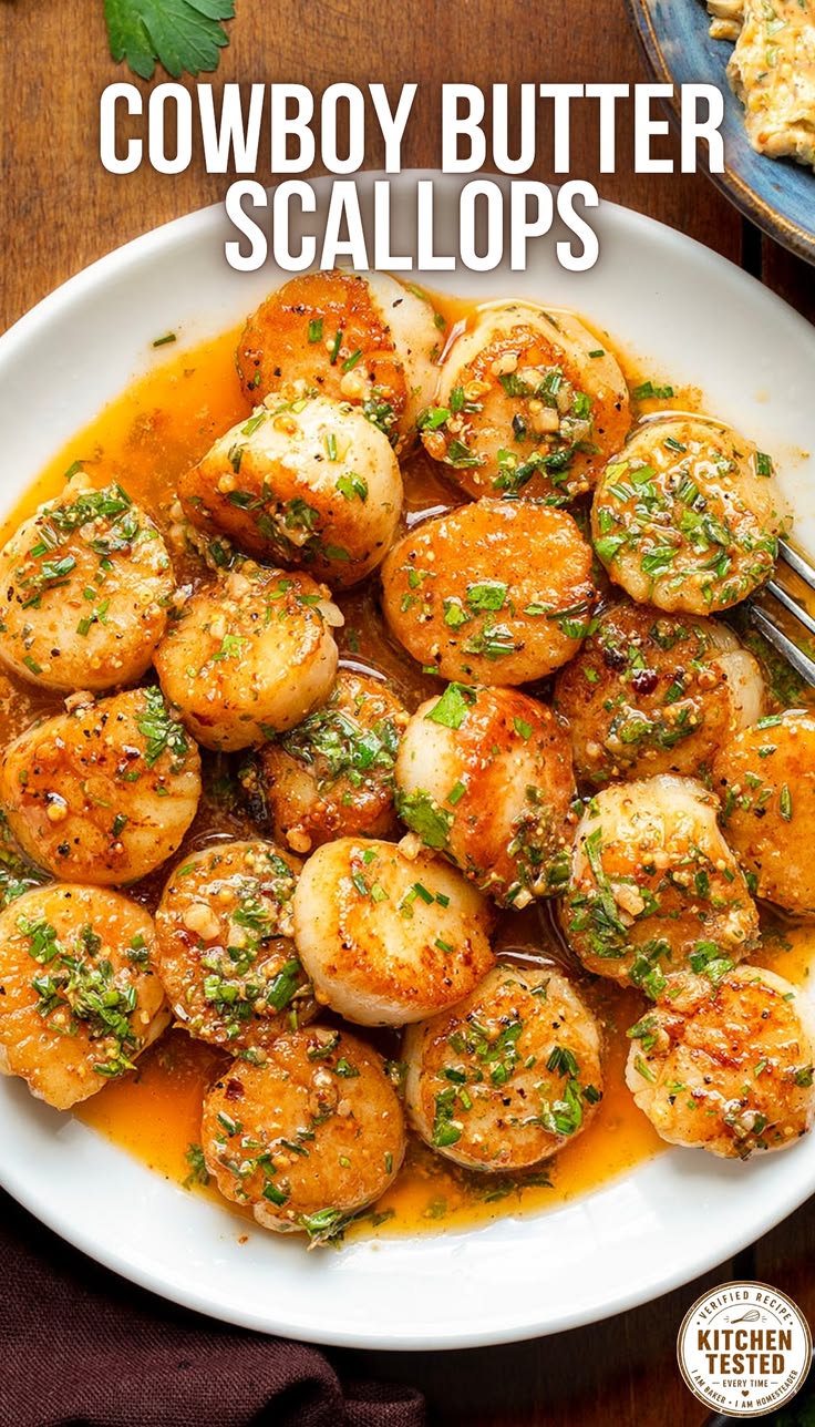 If you love perfectly seared scallops, you’re going to be ob