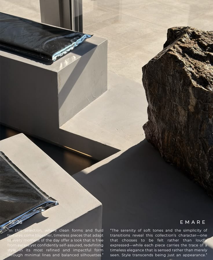 Clean lines, timeless textures. Silhouettes that adapt to th
