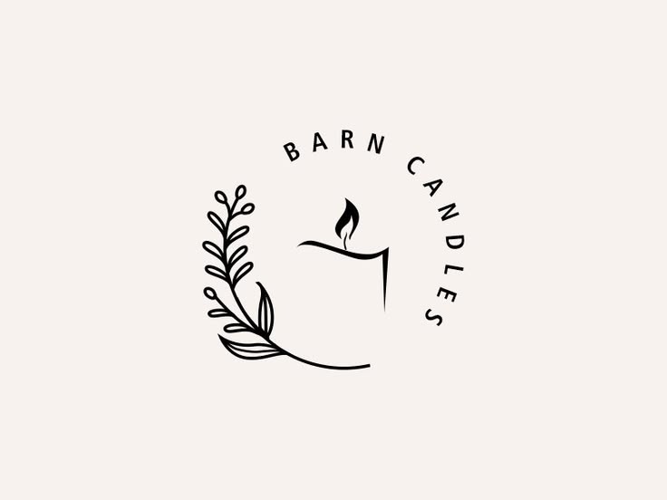 Barn Candles logo design and branding by 48hourslogo. A mode