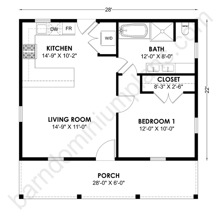 Best Cottage Barndominium House Plans