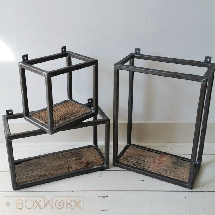 Wandkastjes WOED zijn een stoere, industriële en decoratieve
