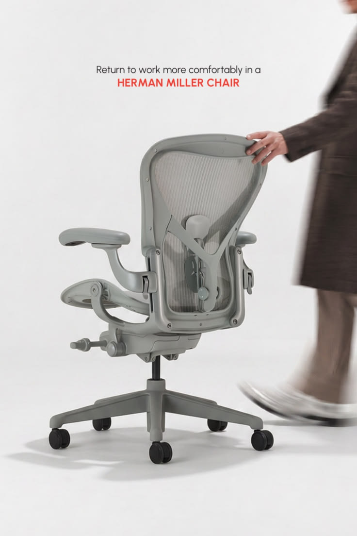 Explore Herman Miller office chairs at Wellworking and disco
