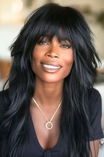 Curly haircut ideas shag styles feel more defined and natura