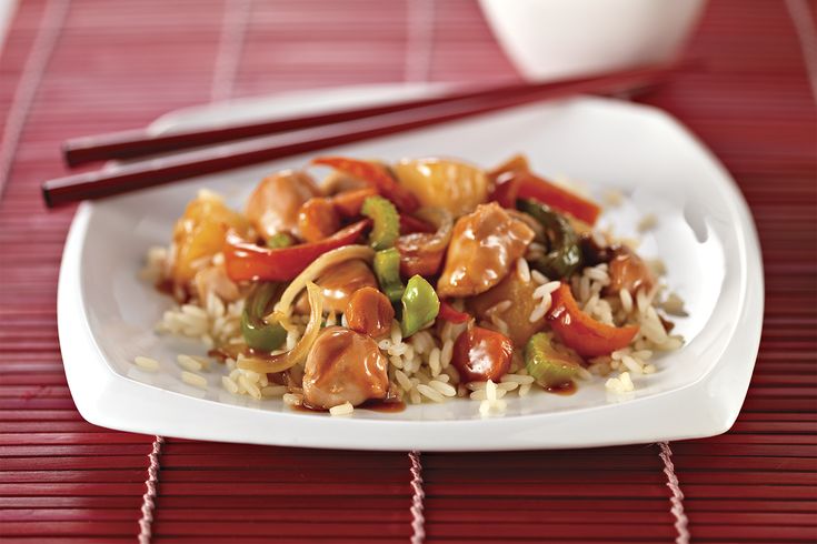 Have sweet-and-sour chicken ready and waiting for you when y
