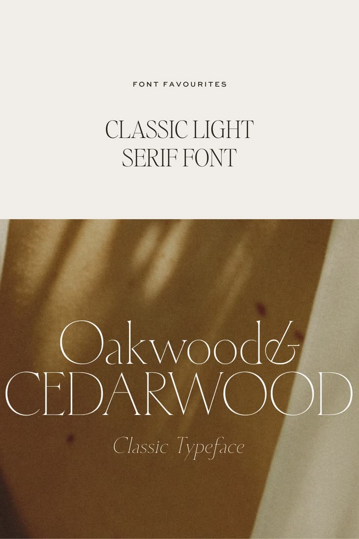 Cedarwood - Classy Serif, a Serif Font by Harmonais Visual |