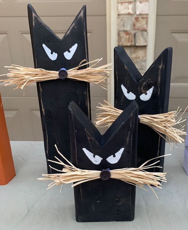 Wooden Halloween Decor - Etsy