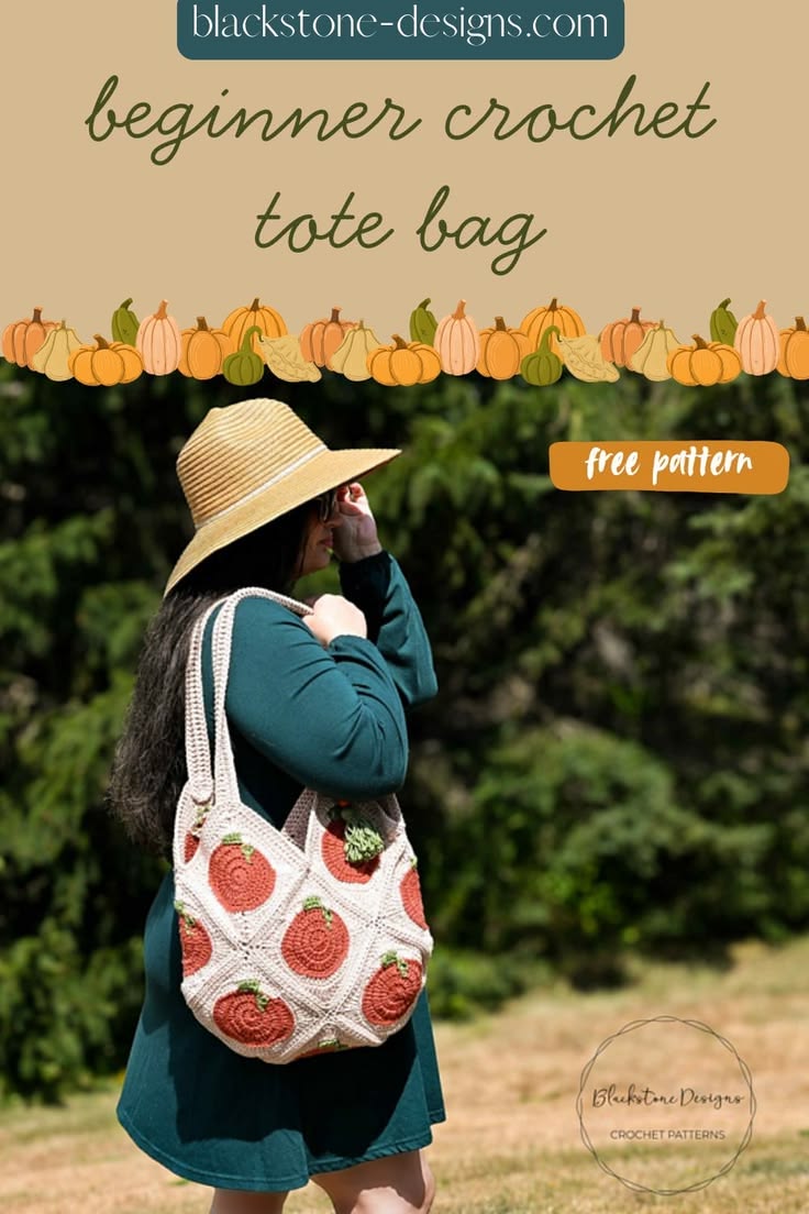 Create a cozy fall accessory with this pumpkin granny square