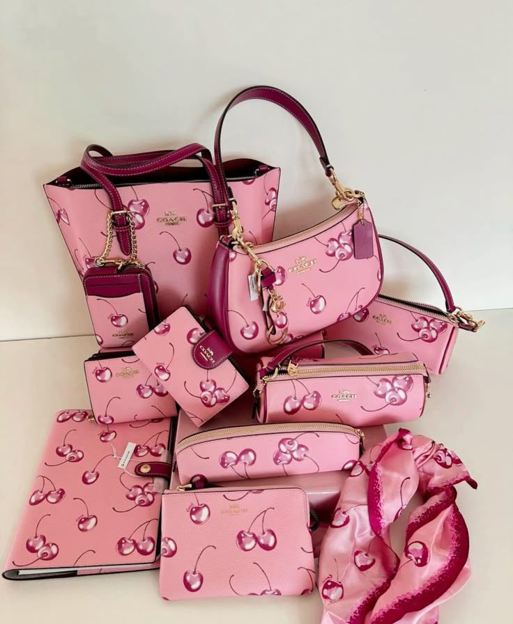 Cherry COACH bag collection
