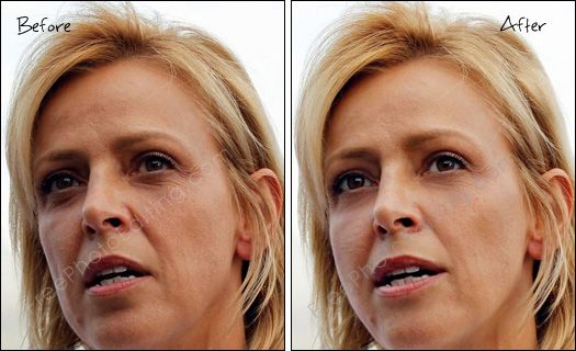 Improve portrait photo by altering facial expressions. http:
